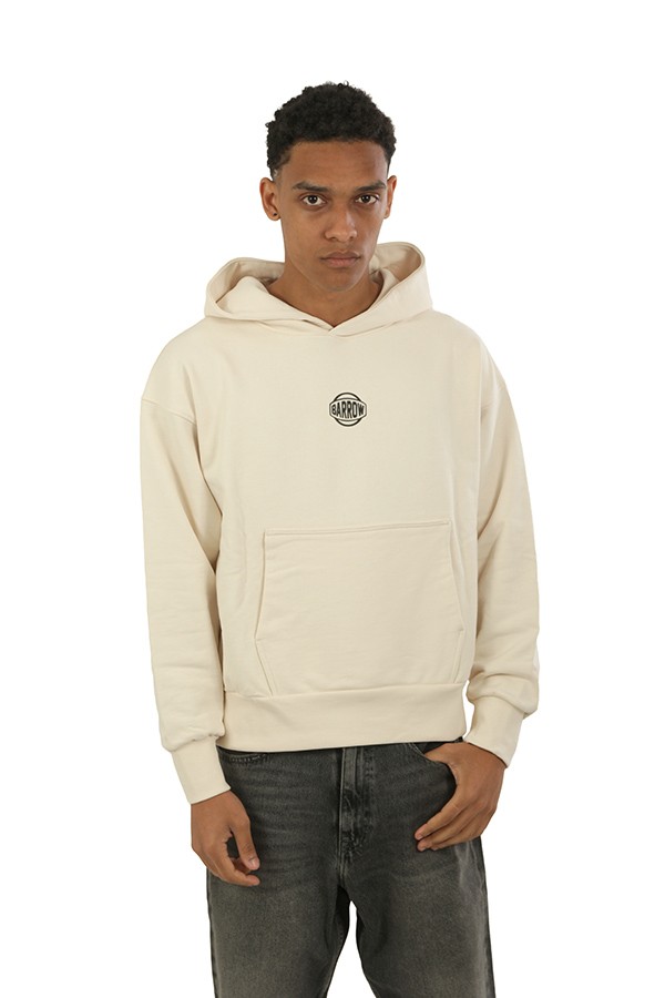 Felpa Barrow Con Cappuccio Vanilla